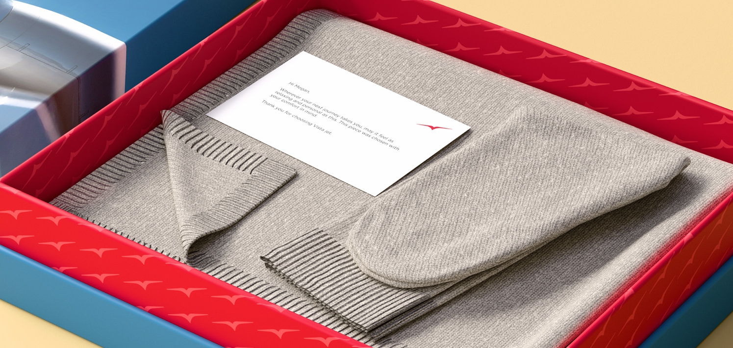 Sky Cashmere Blanket 2