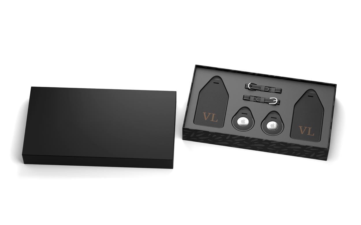 Apple AirTag Luggage Tag 2pc. Gift Set