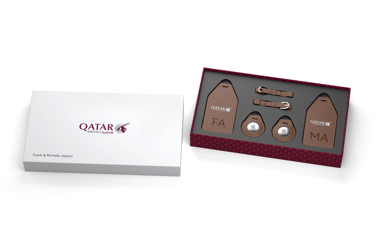 Apple AirTag Luggage 2-Piece Set | CustomUSB VIP Gift