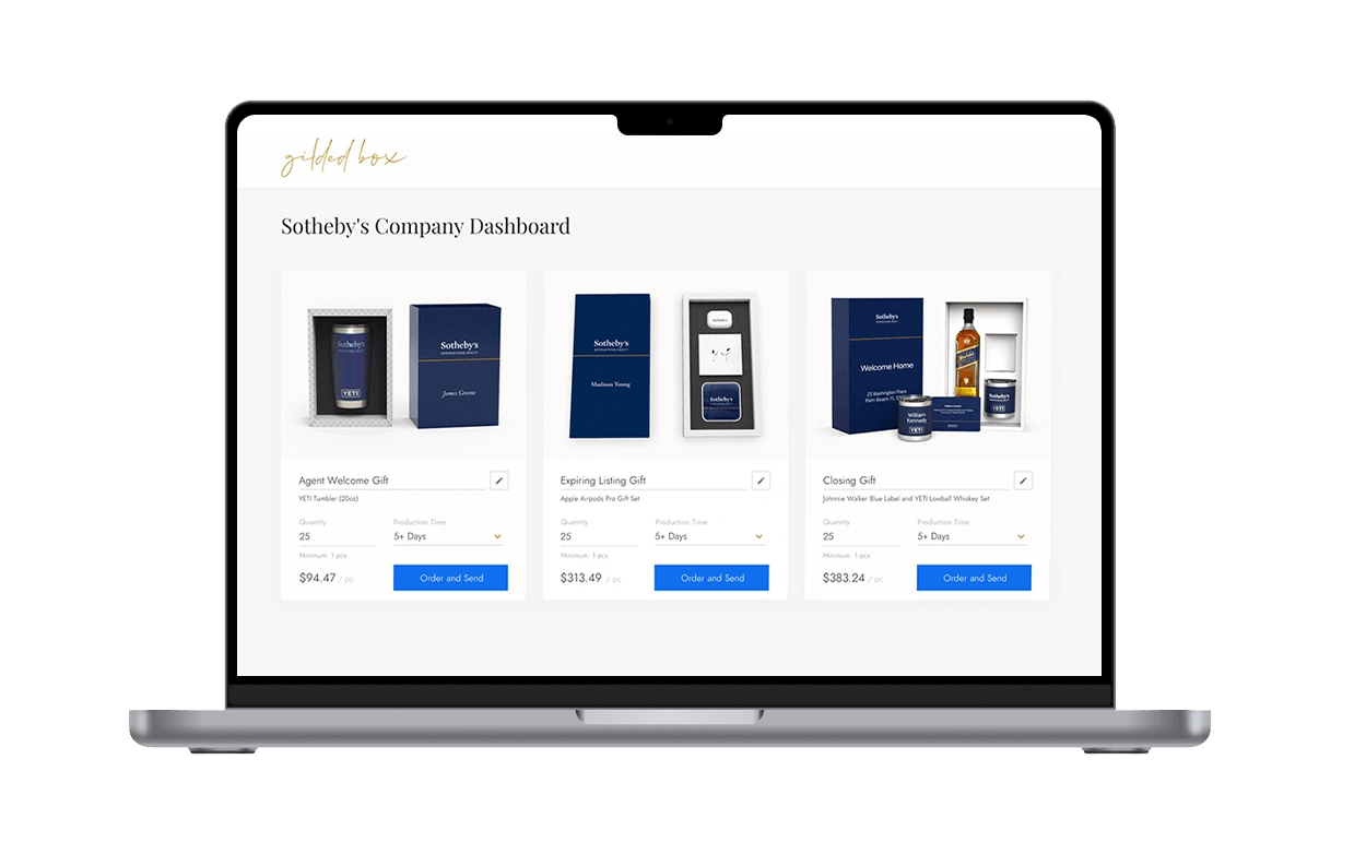 Dedicated Gift Portal